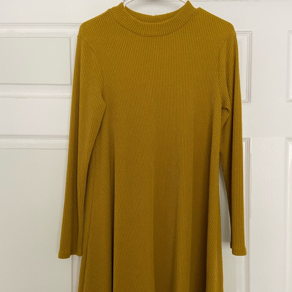 Old Navy Long Sleeve Jersey-Knit Dress Size M
